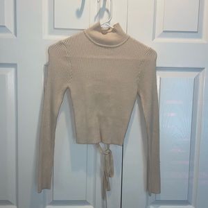 Zara never worn cropped turtleneck